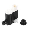 X AUTOHAUX Windshield Washer Motor Pump Fit for Kia Venga - 1 Pcs Black