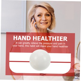 IWOWHERO 2 Sets Marble Pattern Balls Health Exercise Balls Hand Massagers Smooth Touch