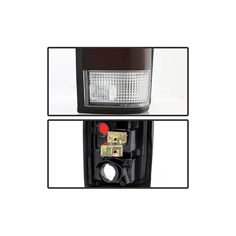 ACANII - For 1986-1997 Nissan D21 Hardbody Pickup Red Smoked