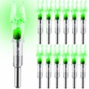 12 Pack X Lighted Nocks Universal Fit for Arrows with
