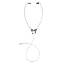 Replacement Stethoscope Tube Binaural Sound Noise Detection Accessory Stethoscope Tube for BTE ITE ITC CIC Black