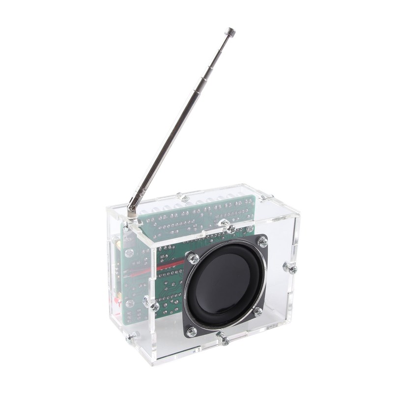 DIY FM Radio 87 To 108MHz LCD Display Digital Radio
