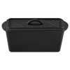 Navaris Bread Loaf Pan with Lid - Cast Iron Bread