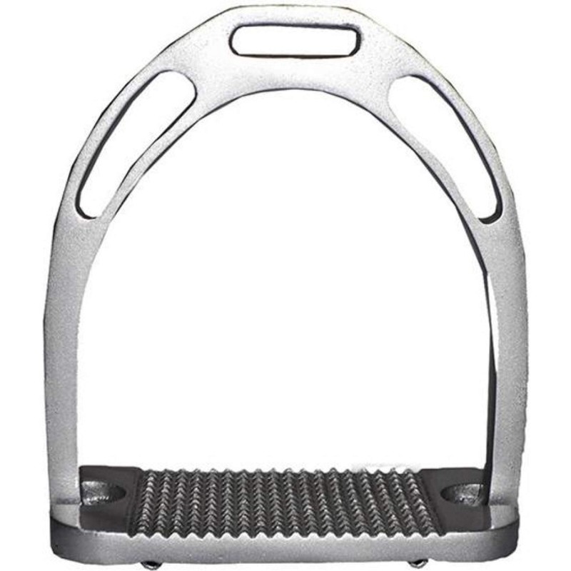 HKM Light Aluminium Stirrups Silver One Size
