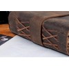Vintage Leather Journal Rustic Brown A5 Notebook 200 Pages Leather