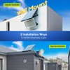 Solar Flood Lights Outdoor, 30000mAh Solar Powered Outside Light Dusk