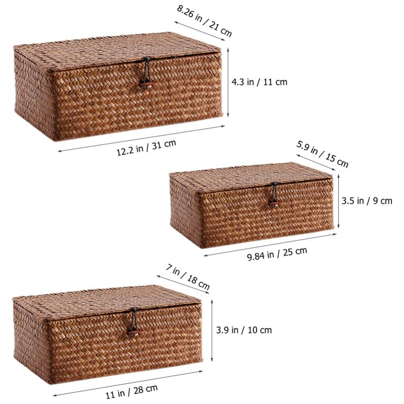 VILLCASE 3 Uds Caja De Almacenamiento Organizador De Café Algas