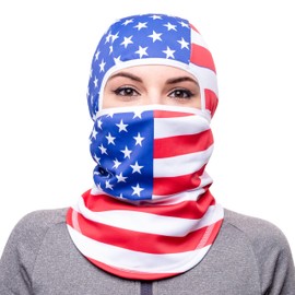 KARIMAT Pasamontañas de esquí para mujer, máscara de pasamontañas transpirable de cara completa, unisex, cara de snowboard para cubierta de invierno, USA, Large-X-Large