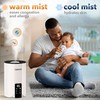 Humidifiers for Bedroom Smart Control - Dual Mist Cool &