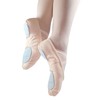 Danzcue Adult Split Sole Canvas Pink Ballet Slipper 8 M