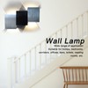 LED Wall Light Aluminum 6W Lamp for Bedroom Stairs Hallway