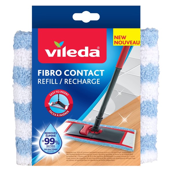 Vileda Fibro Contact Mop Refill (Pack of 1)