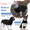 Large Anxiety Relief Vest for Medium Dogs,Soft Separation Calming Shirt
