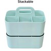 Enjoy Organizer 2 Pack Small 6 Compartment Multiuse Caddy Organizer