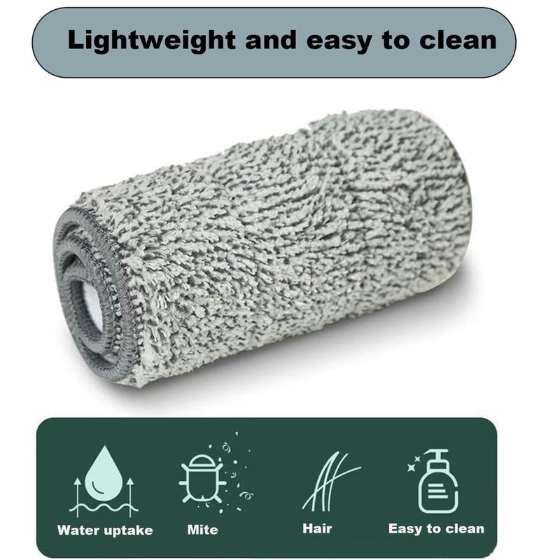 4 Pcs Microfibre Mop Pads, Speed Mop Refills, Reusable Mop
