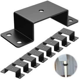 IRENPORU 8 Pcs Trailer Stake Pocket Bracket for 2'' x 4'' Lumber Heavy Duty Utility Stake Pocket for Trailer, Truck, Box Trailer, Flatbed Trailer