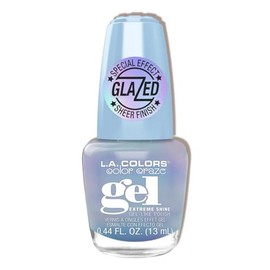L.A. COLORS Glazed Gel Polish, Glass Slippers CNL691W