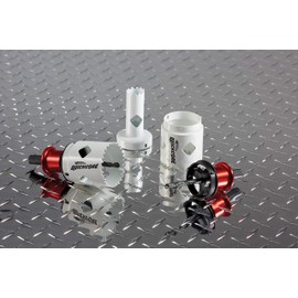 Disston QUICKCORE Top 20 Sizes Kit Bi-Metal Hole Saw with 3/4" to 6” & Arbor. 20 Most used sizes. Cuts Wood, Metal, Plastic and Stainless Steel. E0100249
