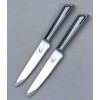 Imarku 2pc imarku 4.5" Serrated STEAK Knives, High-Carbon Stainless Blade,
