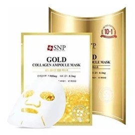 Snp - Colágeno Del Oro Ampolla Anti-aging Coreana Mascarilla