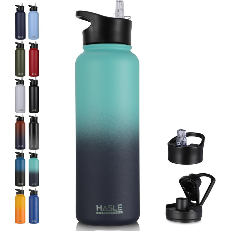 HASLE OUTFITTERS - Botella de agua aislada de acero inoxidable