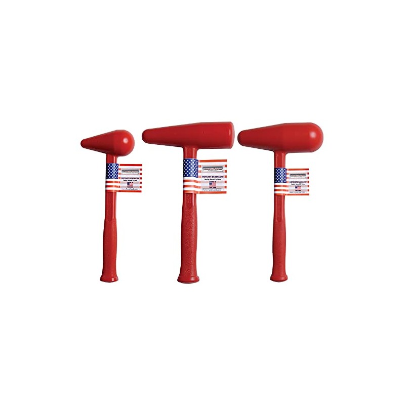 Trusty-Cook - Metal Fabricator's Bossing Mallet 3-pack, FAB3PK