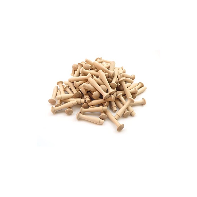 Birch Shaker Peg 2.5" / 63.5mm (Pack of 100)