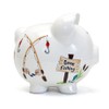 Child to Cherish Ceramic Piggy Bank for Boys, Gone Fishing