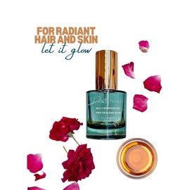 Doctor's Secret Squalane, Rose, Joboba Multipurpose Oil Hair, Face, Body - Leave-In Hair Oil Ends Conditioning Shine Facial Oil Vegan 100% Natural Moisturising Hydrating Glow Glass Skin & Hair