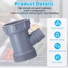 1 Set Y-Shaped Kitchen Sink Drain Pipe Adapter, Dishwasher Drain