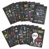 Juvale 20-Pack 13x19 in Motivational Classroom Posters - Chalkboard-Style Wall