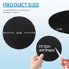 6 Pack Compost Filters for Countertop Bin, 6.7 Inch Charcoal