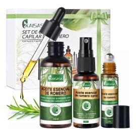 Kaisasa Aceite Romero Set Tratamiento Cabello Seco