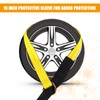 Wowangce 4 Pack Lasso Tow Truck Straps with D Ring