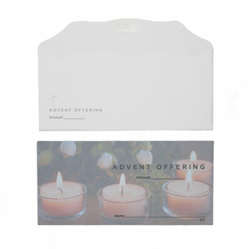 Advent Offering Envelopes for Church (100)