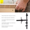 NDNCZDHC Cabinet Hardware Jig Aluminum Cabinet Handle Jig Accurate Measure