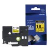 Brother Genuine Pea-Touch Laminating Tape TZe-641, Width 0.7 inches (18
