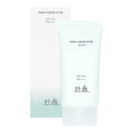 Hanyul Young Artemisia Moisture Soothing Sunscreen 50ml, a moisturizing tube-type sunscreen / 한율 어린쑥 수분진정 선크림 50ml 촉촉한 튜브형선크림