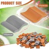 jingfei 200Pcs Roof Tiles Set Miniature Tiles Mini Shingles Tile