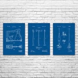 Glass Working Patent Posters Set of 3 (20x24), Glass Working Art, Glazier Gift, Industrial Decor, Contractor Gifts, Showroom Art Blueprint