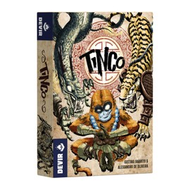 Devir Tinco Card Game, Party Game, Fast and Competitive Game, Game with Friends and Family, 10 Years (BGTINML)