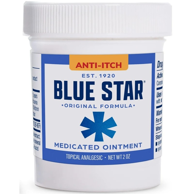 Blue Star Ointment - 2 oz Pack of 4