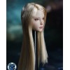 SuperDuck 1/6 female head sculpt Blonde hair for Phicen hot