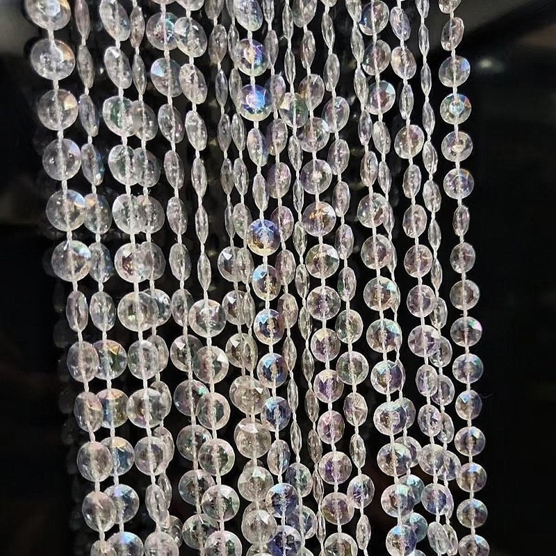 ave split Beaded Curtain Doorways Acrylic Hanging Door Beads String