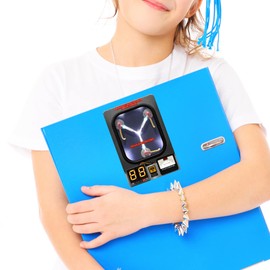 Bargain Max Decals 80s Movie Flux Capacitor Sticker Decal Notebook Car Laptop 3.5"x5.5" (Color)