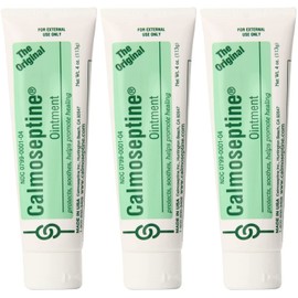 Calmoseptine Medline Calmoseptine Ointment Tube 4 Ounce (Pack of 3)
