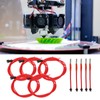 5Pcs 3D Printer Heating Rod Segmented Heat Tube Stainless Steel