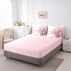Feelyou Cherry Blossom Comforter Set Queen Size 7 Pcs Girls