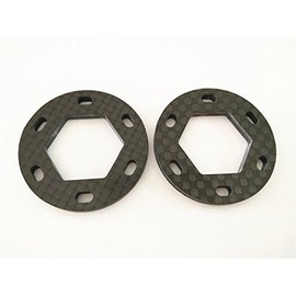 HPI 1/8 Savage X XL 4.6 5.9 Carbon Fibre Brake Disk 19x35x3mm-1PR SET Black For HPI 87055 Upgrade Part