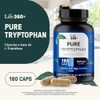 Life 360 PURE TRYPTOPHAN 180 cpsulas a base de L-Triptfano